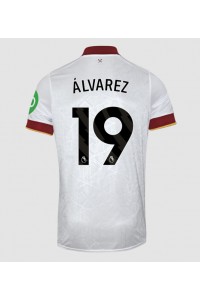 Fotbalové Dres West Ham United Edson Alvarez #19 Třetí Oblečení 2024-25 Krátký Rukáv